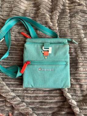 Sherpani Teal Crossbody Travel Bag